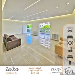 Zalka | Signature | Fully Decorated 3 Bedrooms Apartment | Catchy Rent