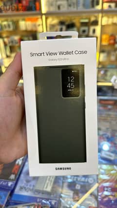 Smart view wallet case s23 ultra green amazing & original price