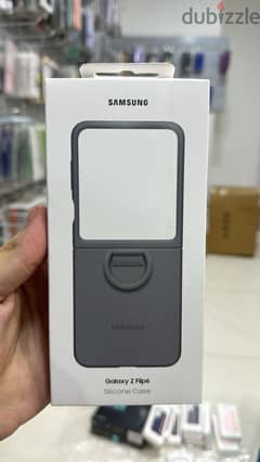 Samsung Galaxy Z Flip 6 Silicone Case grey original & last price