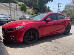 Mazda 3 2016 - Hatchback - Mazda Red colour - Excellent condition