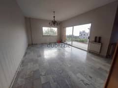 180 SQM Apartment in Mazraat Yachouh, Metn with Partial Sea View