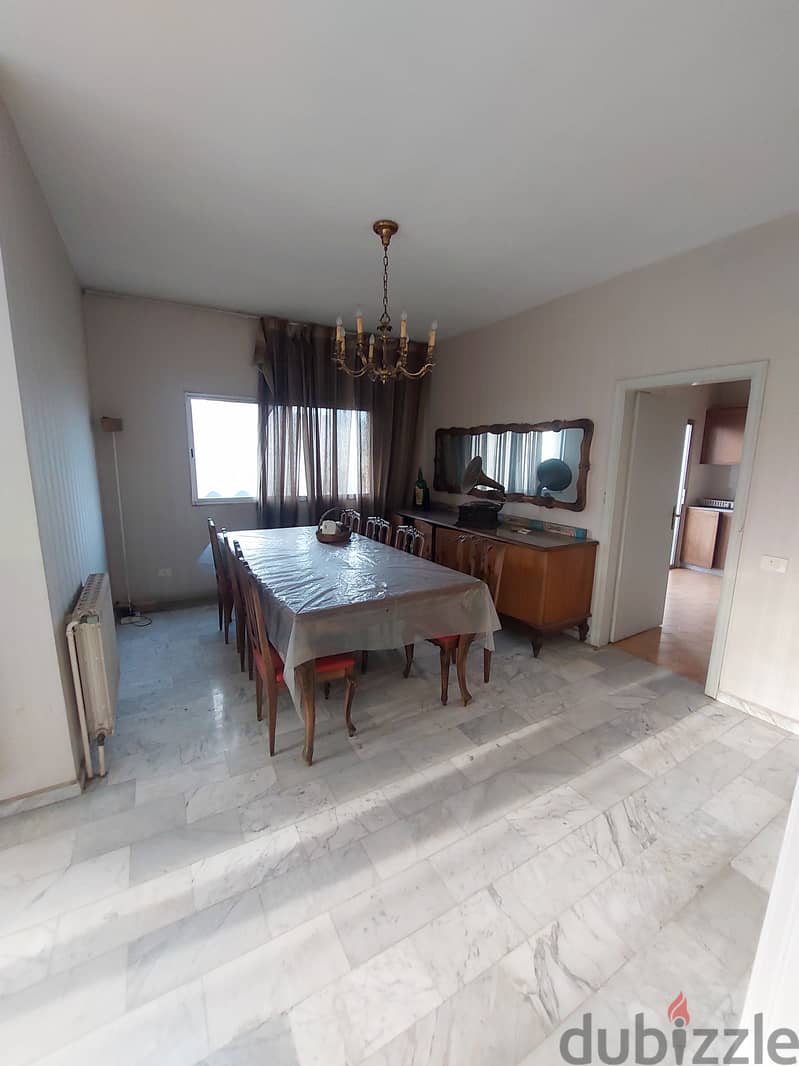 180 SQM Apartment in Mazraat Yachouh, Metn with Partial Sea View 4