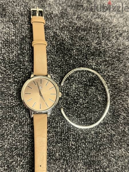 watch with bracelet; like new, used twice 7