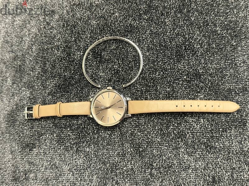 watch with bracelet; like new, used twice 8