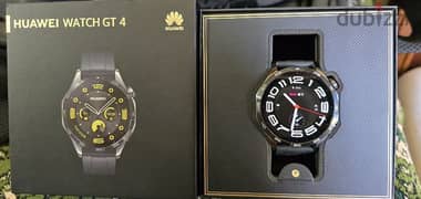 Huawei watch gt 4 black used 0