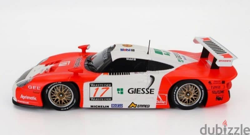 Porsche 911 GT1 (1997 FIA GT1 Championship) diecast model 1;18. 1