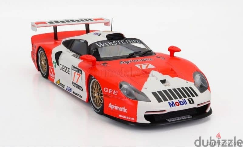 Porsche 911 GT1 (1997 FIA GT1 Championship) diecast model 1;18. 3