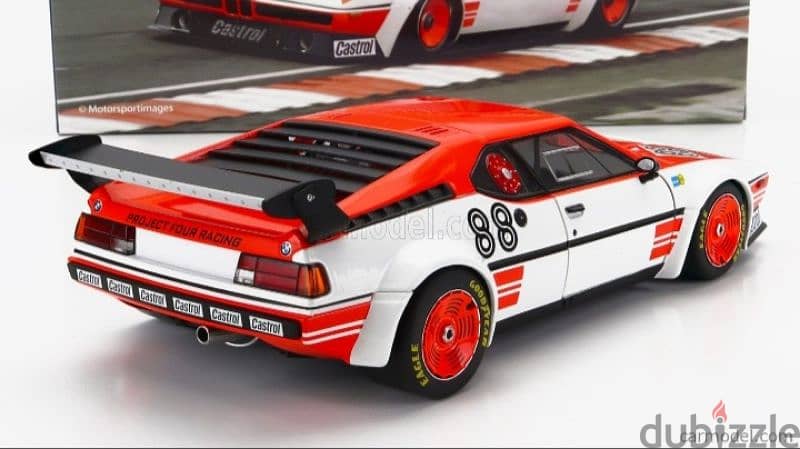 BMW M1 (Pro car series 1980) diecast car model 1;18. 4