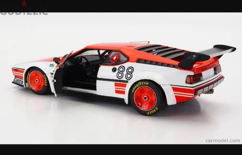 BMW M1 (Pro car series 1980) diecast car model 1;18. 6