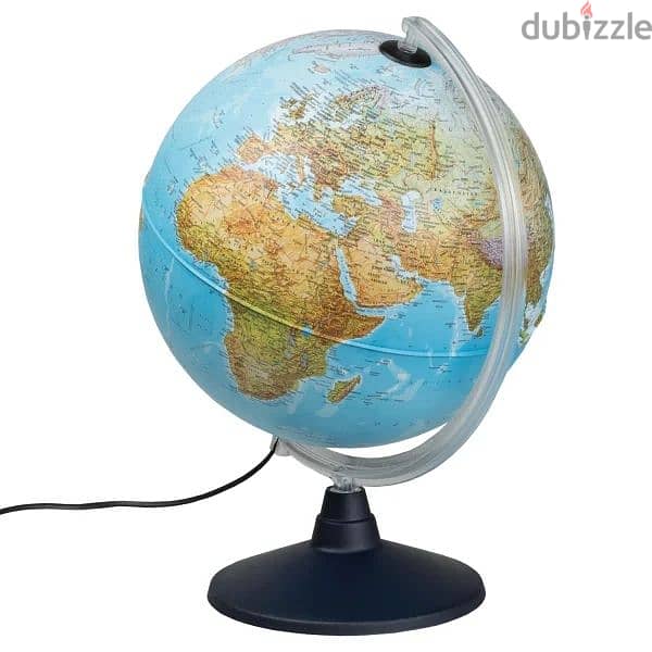 german store  illuminated globe 30cm 1