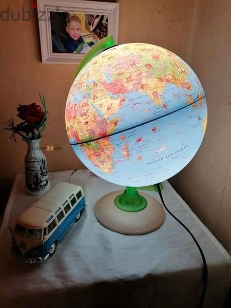 german store children's illuminated globe 1