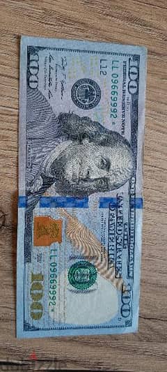 100$ Bill *Star Note* Very Special *Rare*