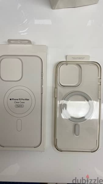 iphone 15 promax Magsafe clear case from apple store dubai 2