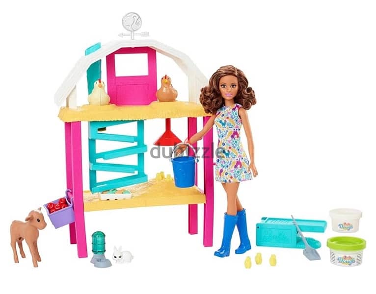 Barbie Careers Playset, Hatch & Gather Egg Farm 2