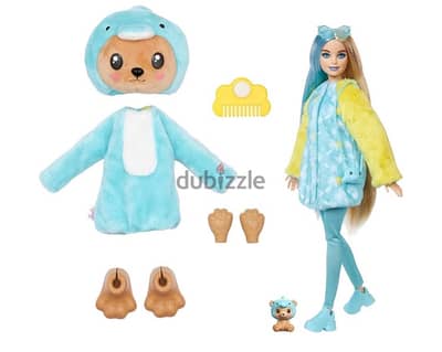 Barbie Cutie Reveal Doll & Accessories with Animal Costume