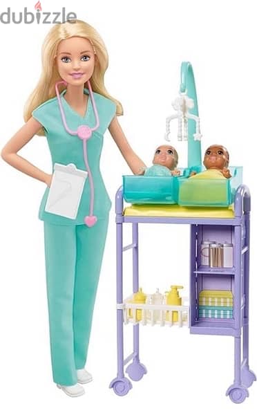 Barbie Careers Doll & Playset, Baby 1