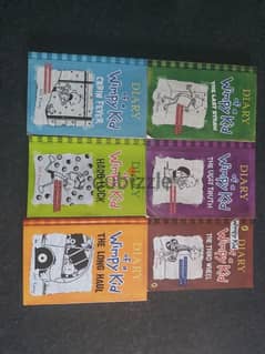 6 Diary of a Wimpy Kid Books 0