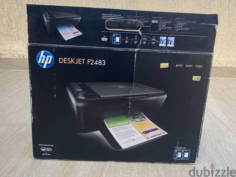 HP printer deskjet F2483 0