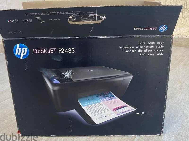 HP printer deskjet F2483 1