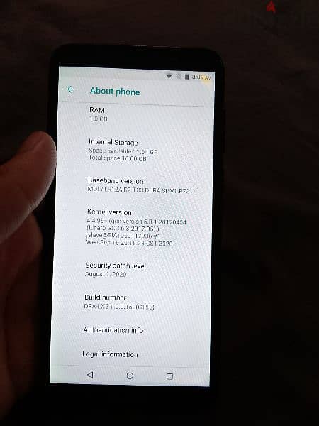 تلفون للبيع ماركة HUAWEI Y5 lite مستعمل نضيف رام 1 جيغا 16 السعر 25$ 10