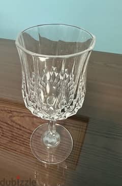 crystal wine cup