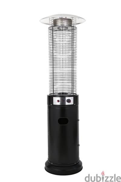 Glass Round Patio Heater 13000BTU دفاية غاز زجاج مبروم شمسية