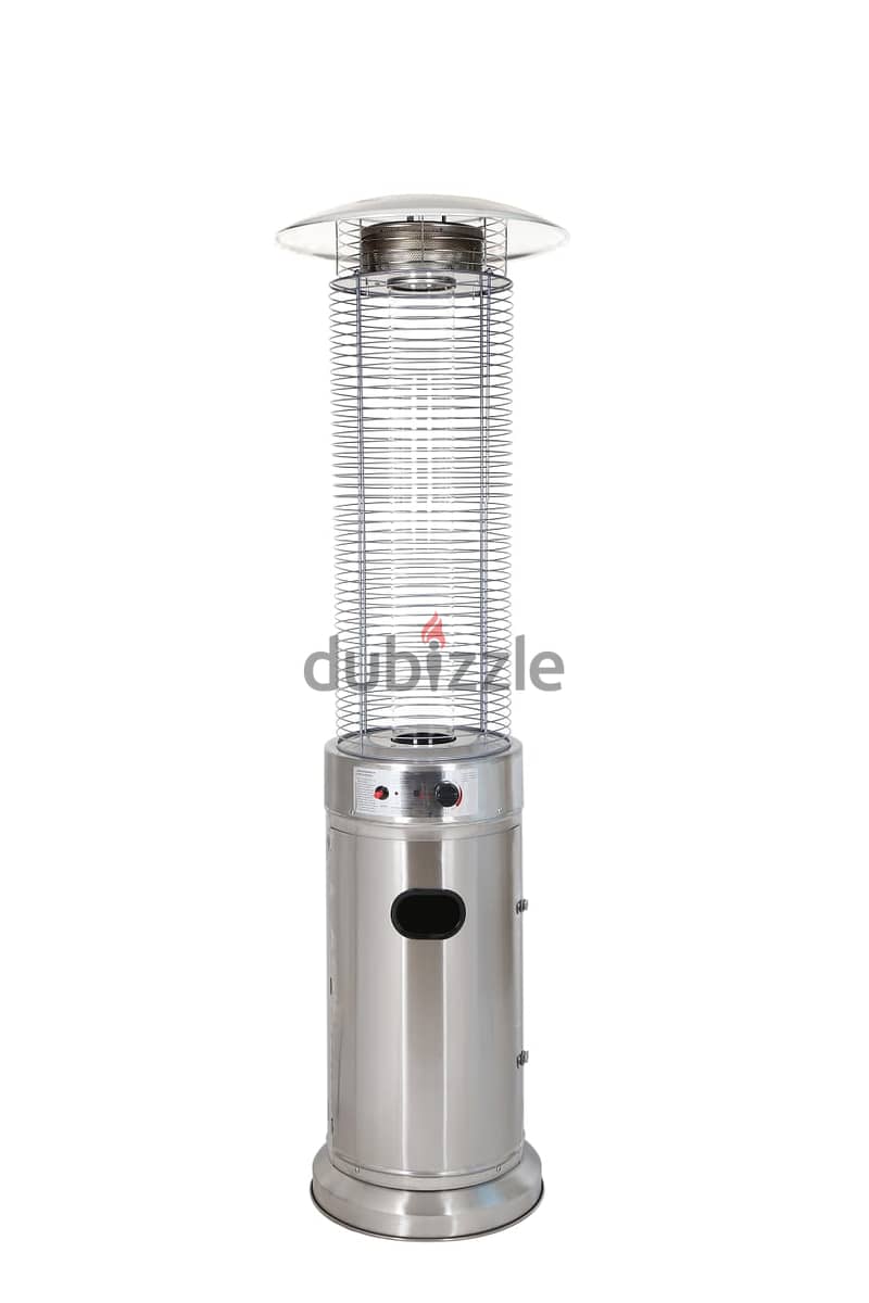 Glass Round Patio Heater 13000BTU دفاية غاز زجاج مبروم شمسية 1