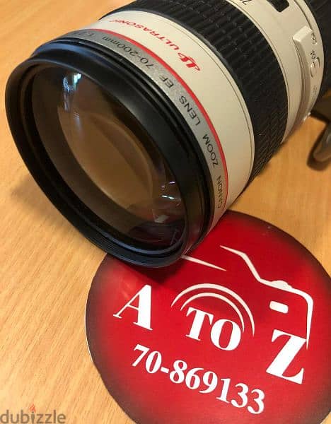 LENS CANON 70/200 2.8 3