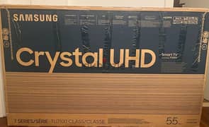 Samsung TV 55” CRYSTAL UHD 0