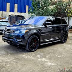 Range Rover Sport DYNAMIC V8 4WD 2016 FULL 68000 miles  شبه جديد