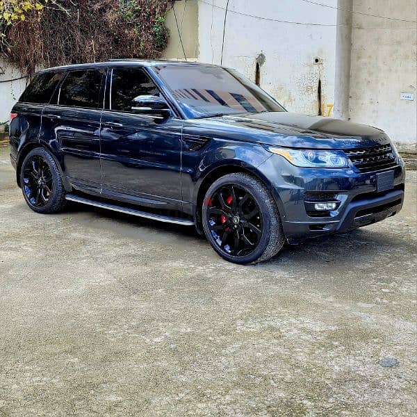 Range Rover Sport DYNAMIC V8 4WD 2016 FULL 68000 miles  شبه جديد 4