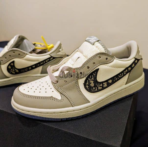 x Dior Air Jordan 1 Low sneakers 3