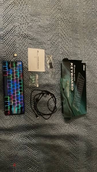 RK61 Mechanical Keyboard and Razer DeathAdder X Hyperspeed Mouse = 70$ 0