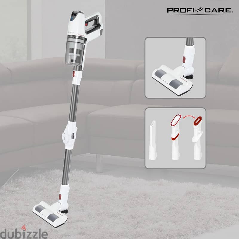 Rechargeable Vacuum Cleaner Proficare 29.6V | مكنسة يد تشريج 0