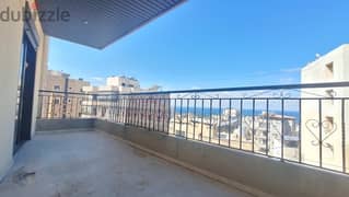 Apartment for rent in dbaye with seaview