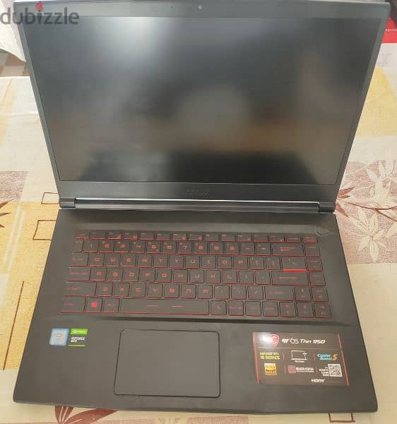 MSI GF65 Thin 95D gaming laptop 1