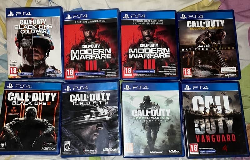 for sale or trade collection ps4 games 1