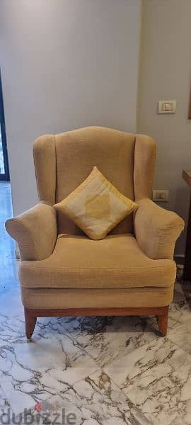 double arm chair ×2 0