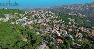 Land for sale in bikfaya 50$ per m2ارض للبيع في بكفيا 50$ للمتر المربع