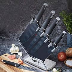 tower black diamond knife set