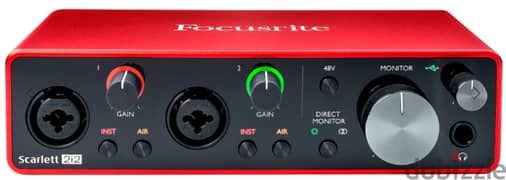 3rd-generation Focusrite Scarlett 2i2 perfcet condition