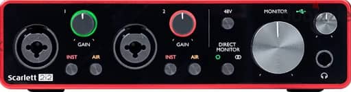 3rd-generation Focusrite Scarlett 2i2 perfcet condition 2