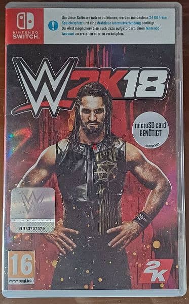 FIFA 19 and WWE 2k 18 2