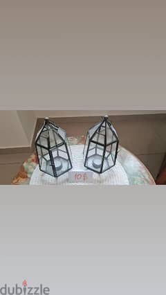 2 candle holders