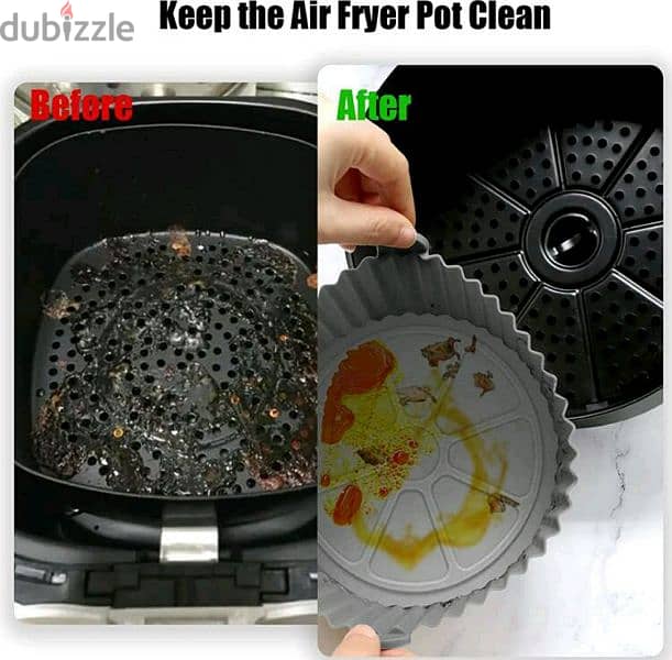 Air Fryer Silicone Pot 2