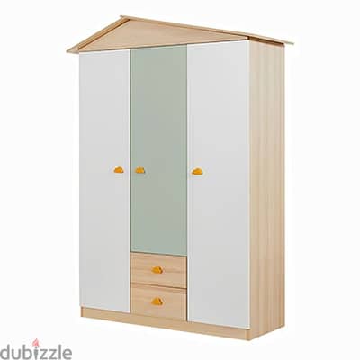 Wooden Kids Wardrobe