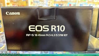 CANON EOS R10 RF-S 18-45mm F4.5-6.3 STM KIT