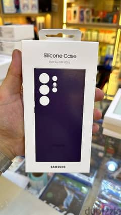 Silicone Case Galaxy S24 ultra dark violet last