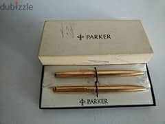 Vintage Parker 61 set (gold plated) - Not Negotiable