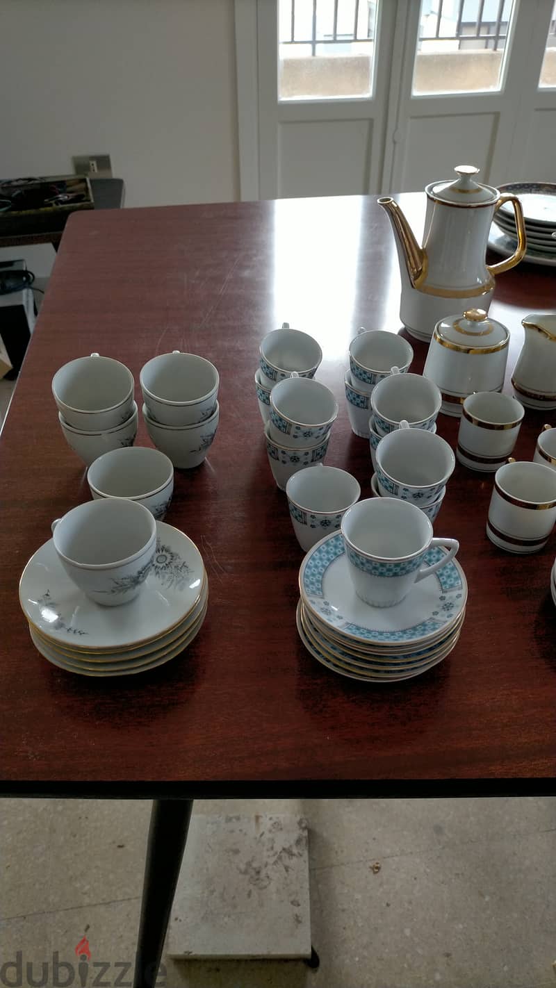 Assorted Porcelain Tea and Coffee Sets 1